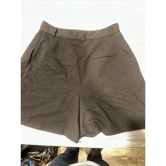 OPEN EDIT women's Shorts Size 8 black front pleats. NWOT. 16 - Picture 5 of 10